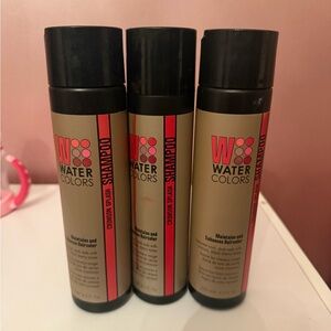 Water colors by Tressa color depositing shampoo